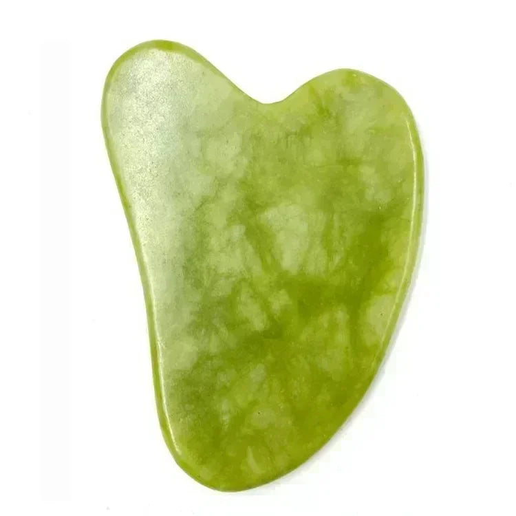 Natural jade roller and gua sha skincare tools - product image 14