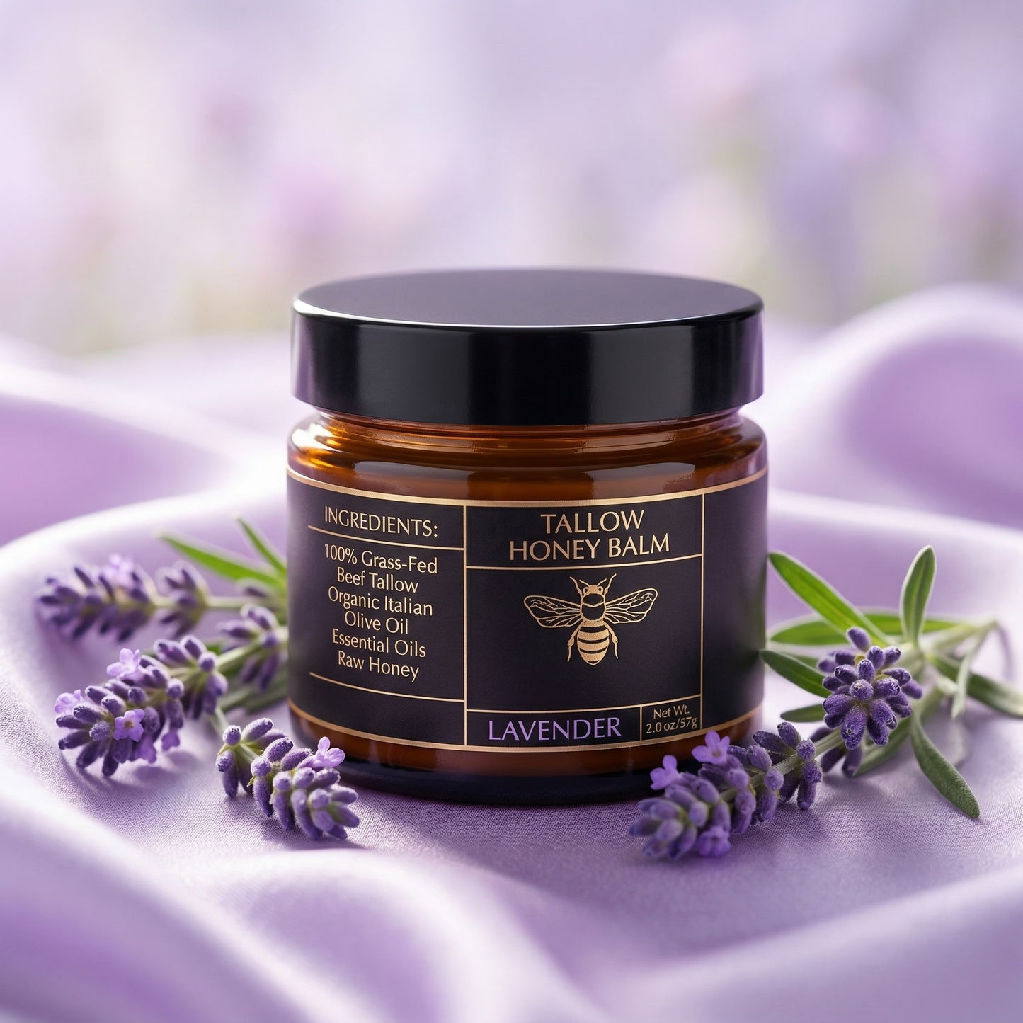 Tallow and Honey grass-fed tallow balm for dry skin - product image 6