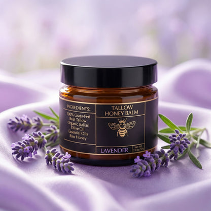 Tallow and Honey grass-fed tallow balm for dry skin - product image 6